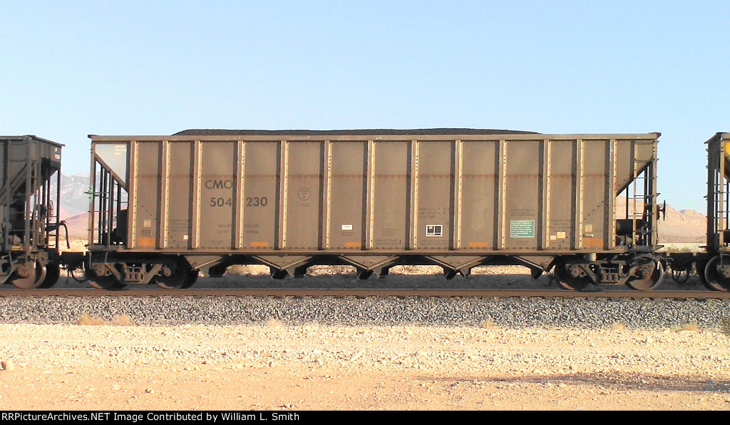 WB Loaded Coal Hooper Frt at Erie NV W-Pshr -31